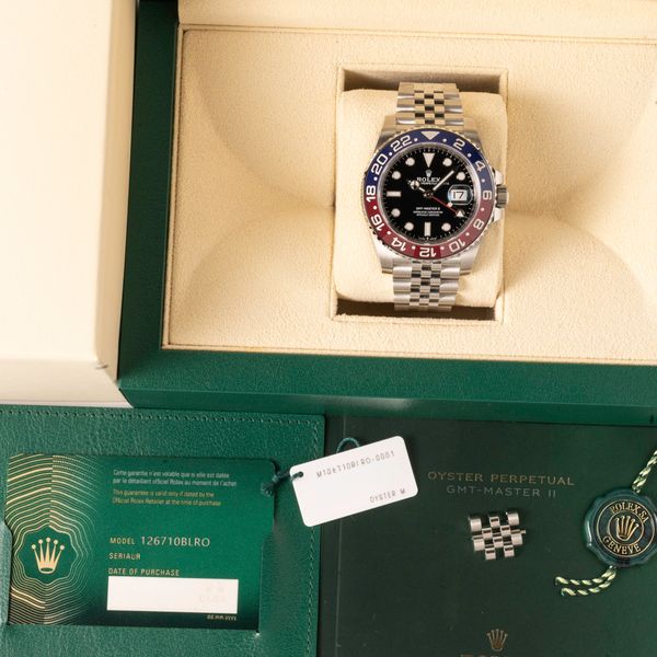 Rolex GMT Master II 126710 BLRO